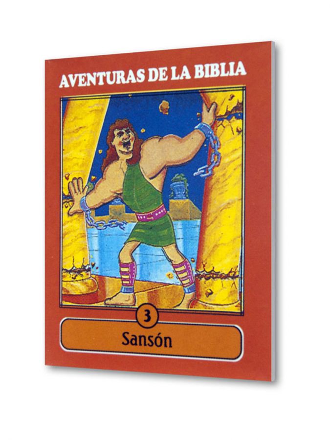 Libro mini Aventuras Bíblicas: Sanson