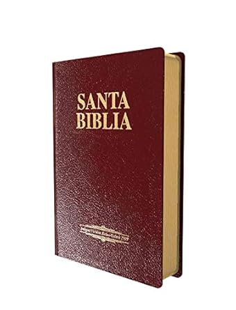 Biblia Versión Antigua 1909 grande vino canto dorado