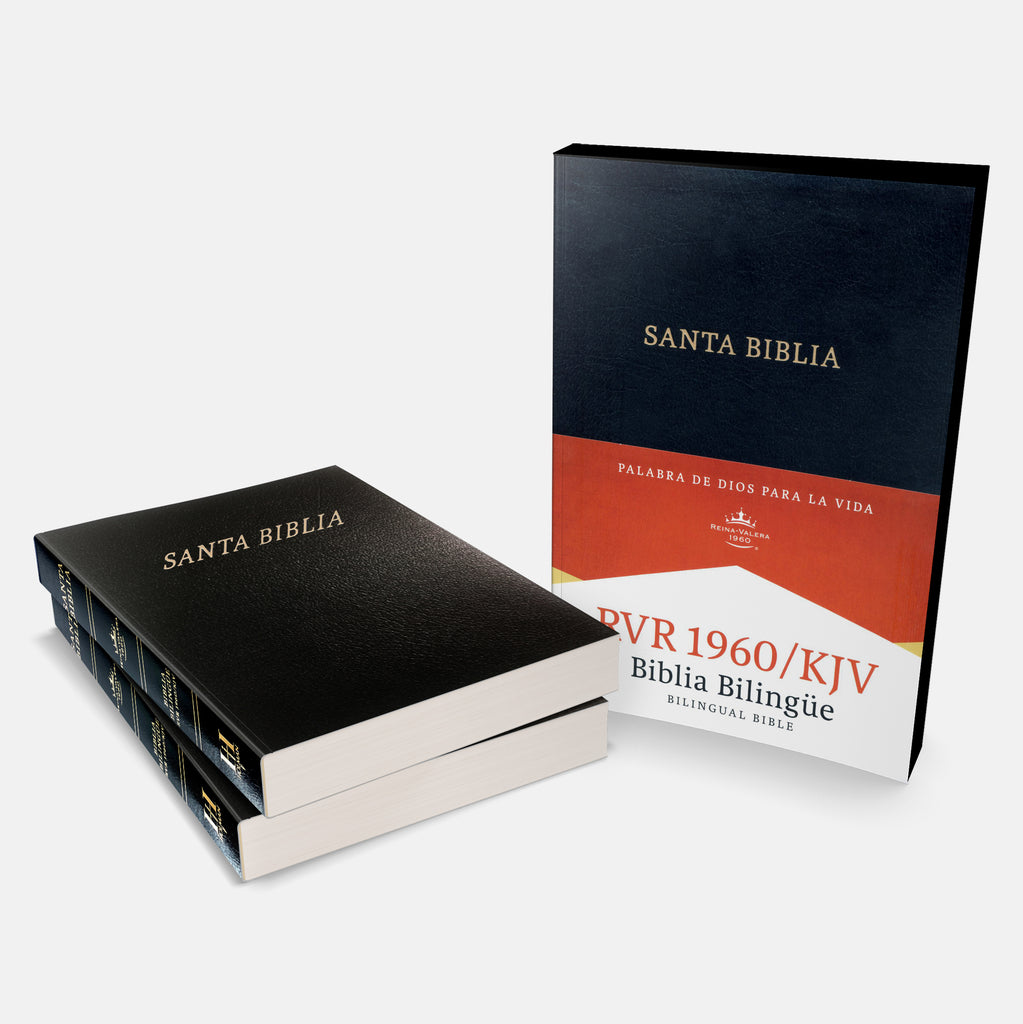 Biblia Bilingüe KJV T/DURA NEGRO