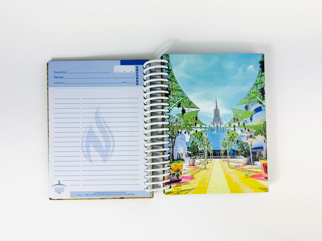 LIBRETA MDF MODELO LLAMA 144H