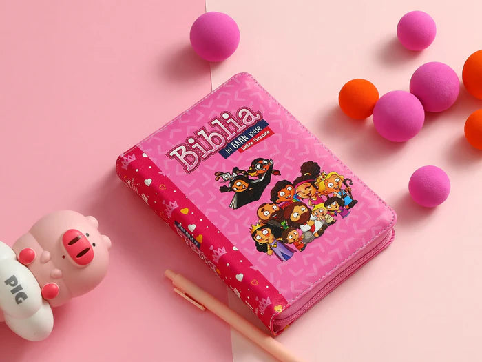 BIBLIA MI GRAN VIAJE ROSA CIERRE