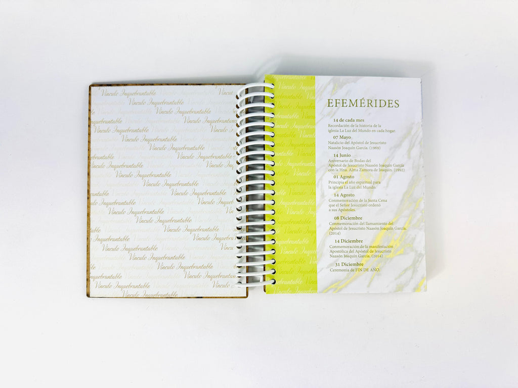 LIBRETA MDF MODELO LLAMA 144H
