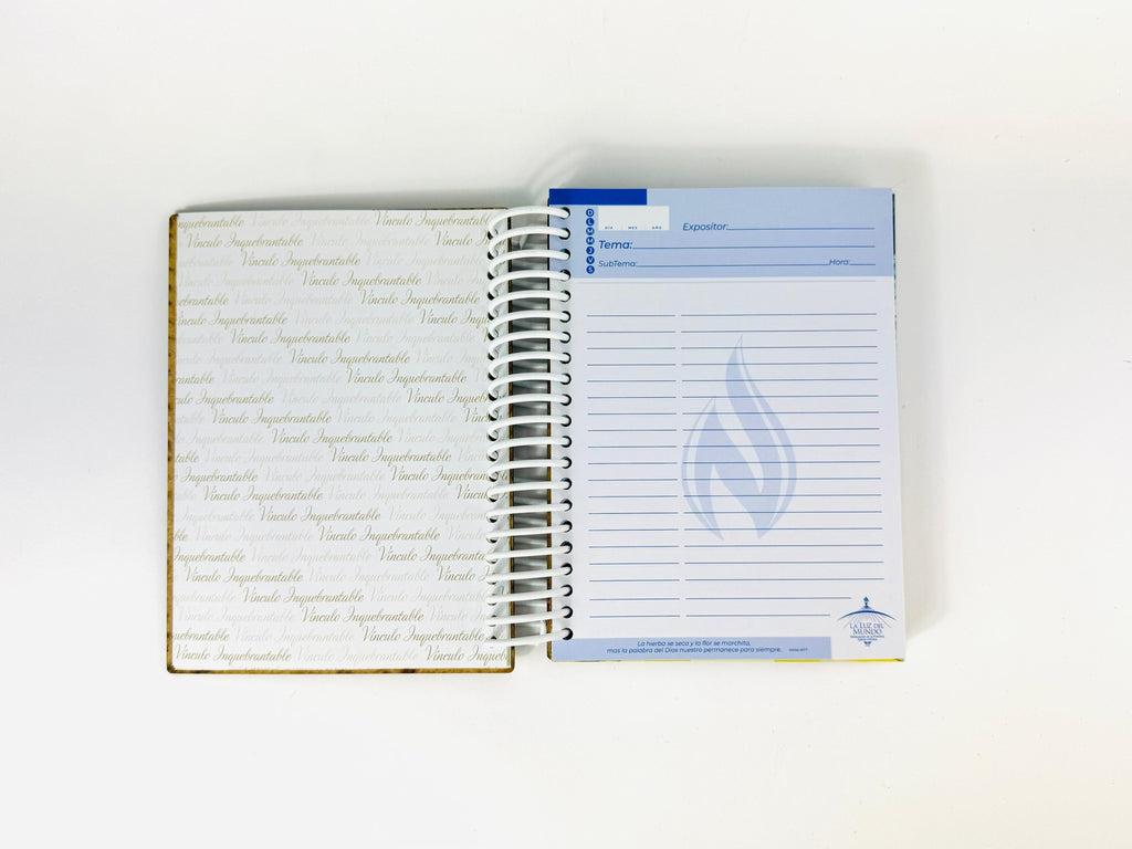 LIBRETA MDF MODELO LLAMA 144H