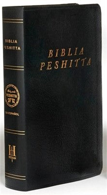 Biblia Peshitta Negro imitación pie