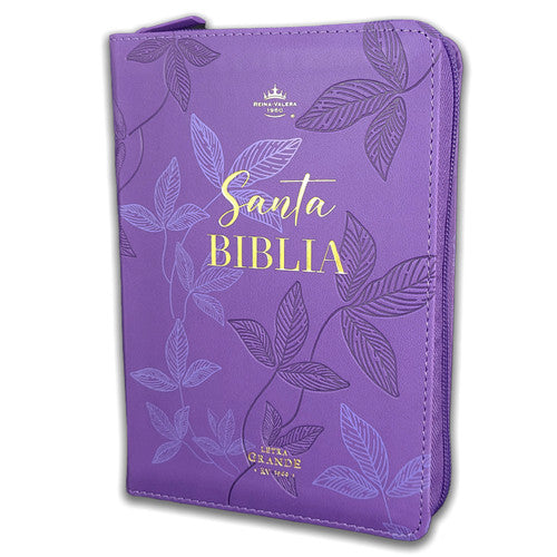 BIBLIA MEDIANA DAMA MORADA REINA VALERA 1960