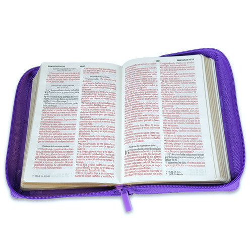 BIBLIA MEDIANA DAMA MORADA REINA VALERA 1960