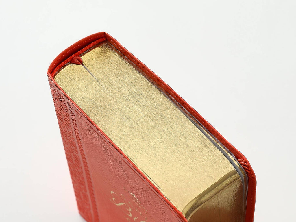 BIBLIA REINA VALERA 1960 IMITACIÓN PIEL MEDIANA CORAL