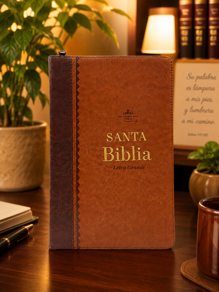 Biblia RVR60cz Obsequios Y Premios Cafe Miel Con Cierre/L.G