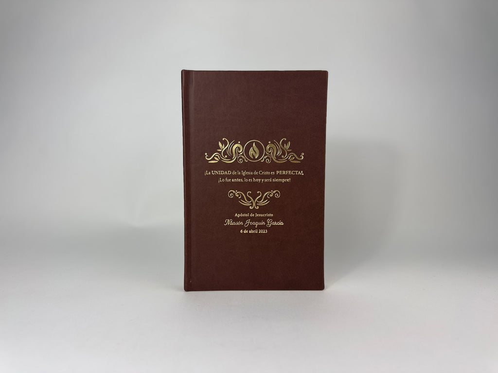 Libreta de Lujo Tapa Dura Color Cafe