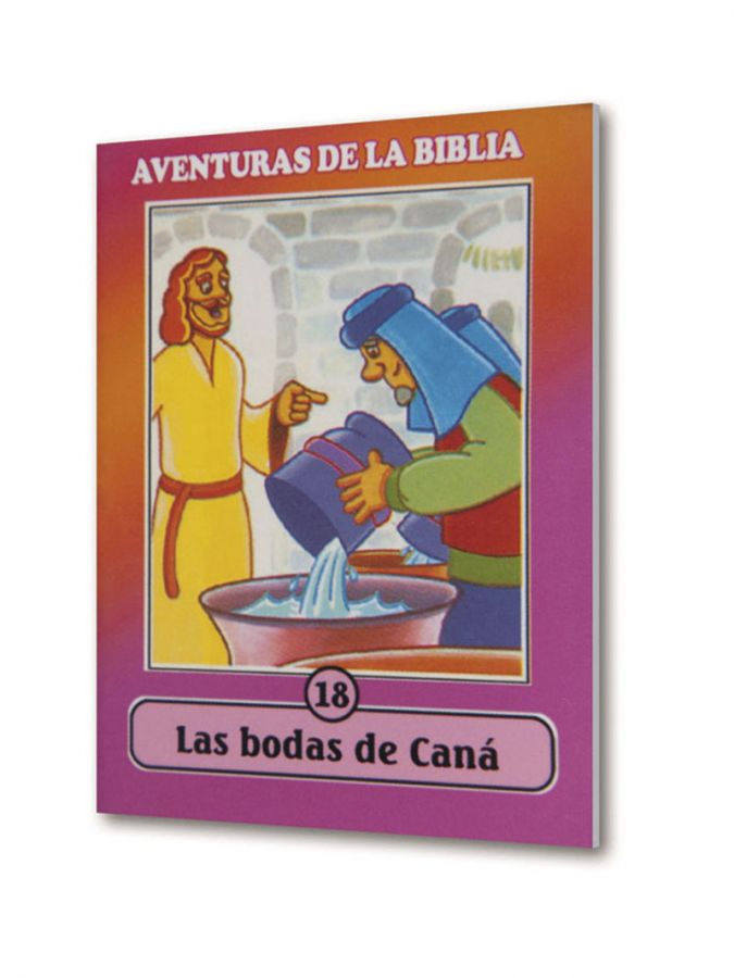 Libro mini Aventuras Bíblicas: Las bodas de Cana