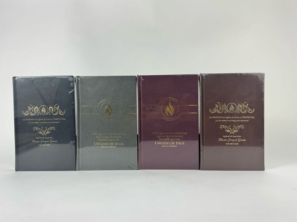 Libreta de Lujo Tapa Dura Colección  Tonos Oscuros