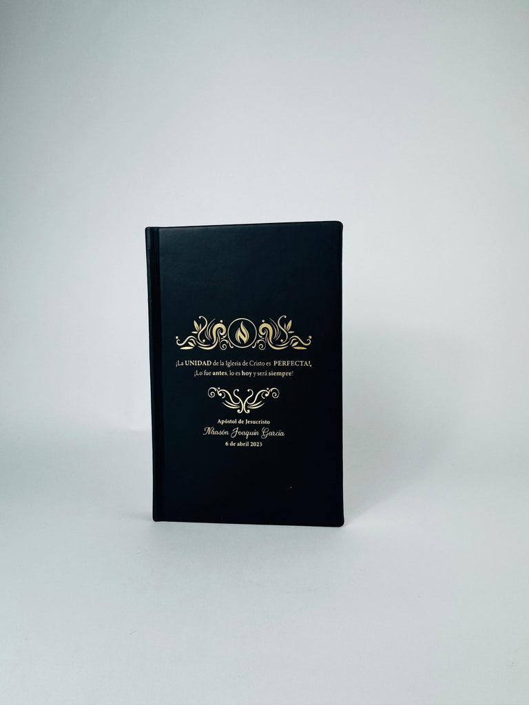 Libreta de Lujo Tapa Dura Color Negro