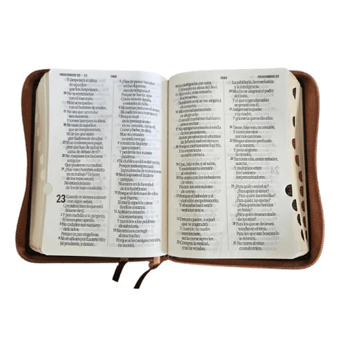 Biblia Reina Valera 1960 Grande, Letra Super Gigante Imitacion Piel Negro Marrón