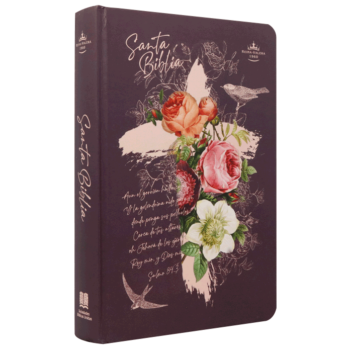 BIBLIA  TAPA DURA ROSAS