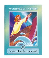 Libro mini Aventuras Bíblicas: Jesús calma la tempestad
