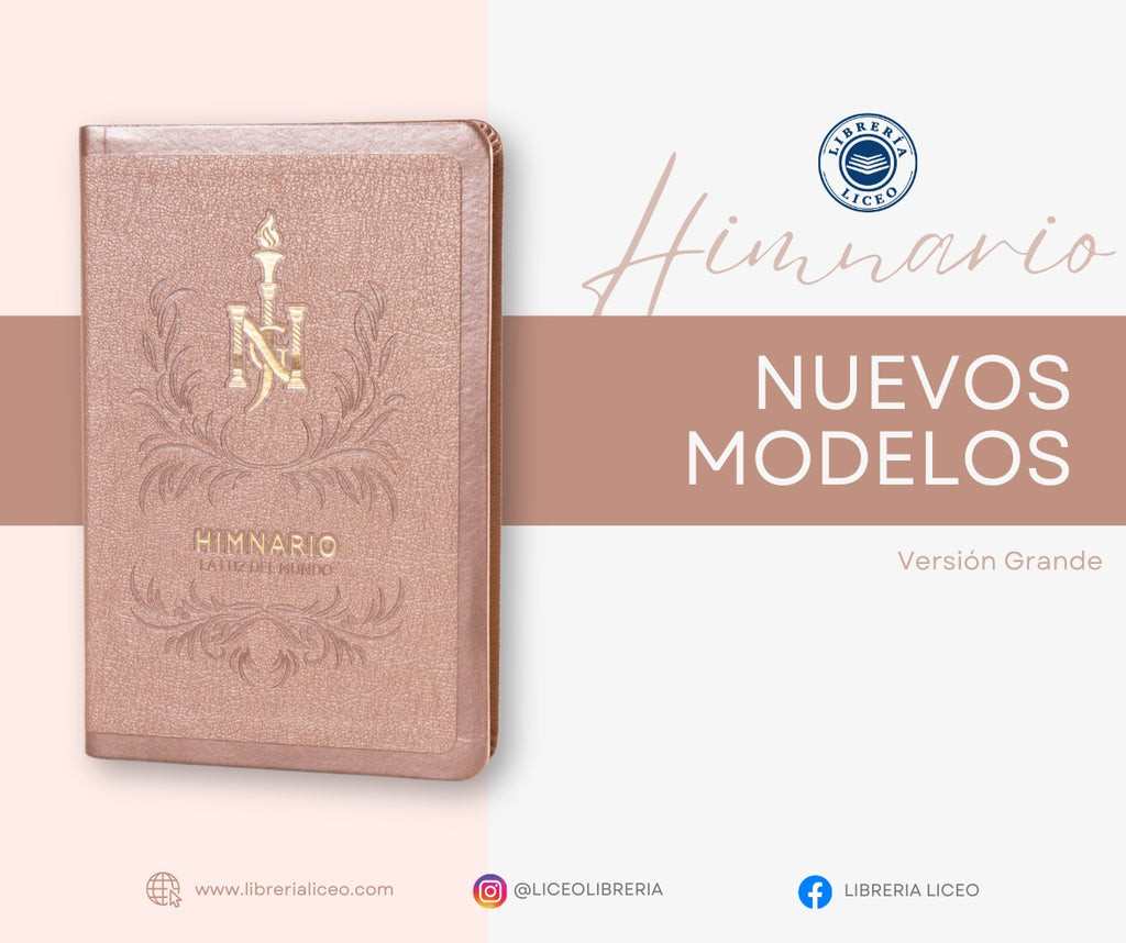 Himnario Grande Rosa Maquillaje Olivos