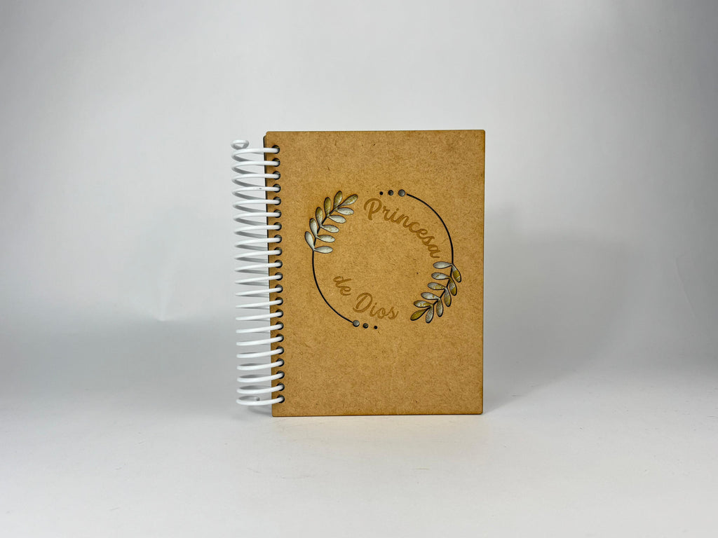 LIBRETA MDF MODELO PRINCESA DE DIOS