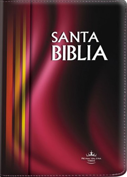 Biblia Roja Mediana Con Cierre Reina Valera 1960