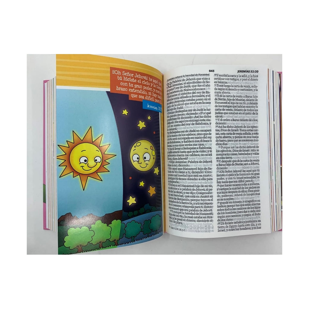 BIBLIA MI GRAN VIAJE TAPA DURA ROSA
