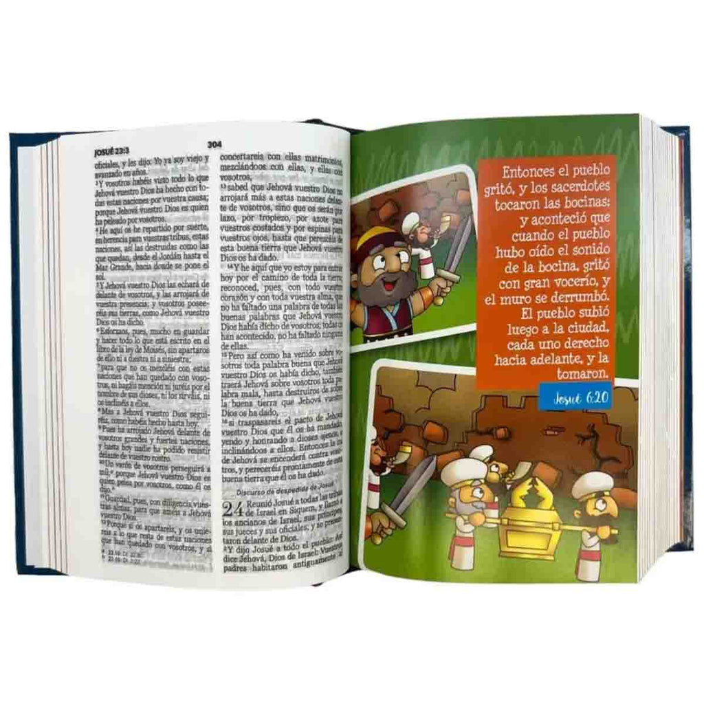 BIBLIA  MI GRAN VIAJE TAPA DURA AZUL