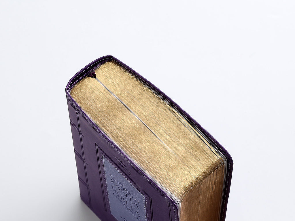 Biblia Mediana 12 puntos RV1960, Concordancia amplia 100 páginas, imitación piel lila cuadrado
