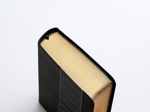 BIBLIA REINA VALERA 1960 MEDIANA CABALLERO  NEGRO GRIS