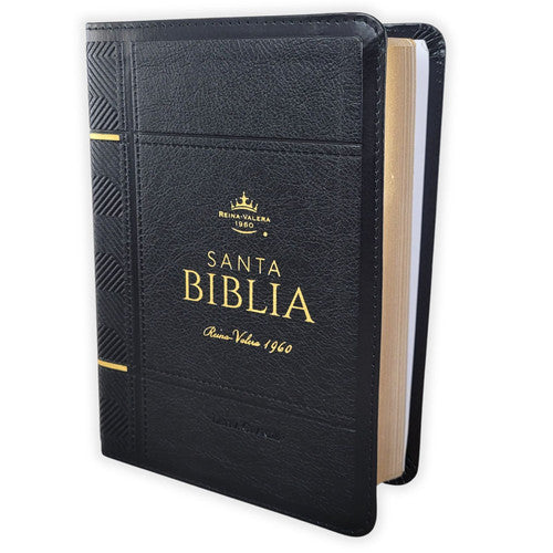 BIBLIA REINA VALERA 1960 MEDIANA COLOR NEGRO