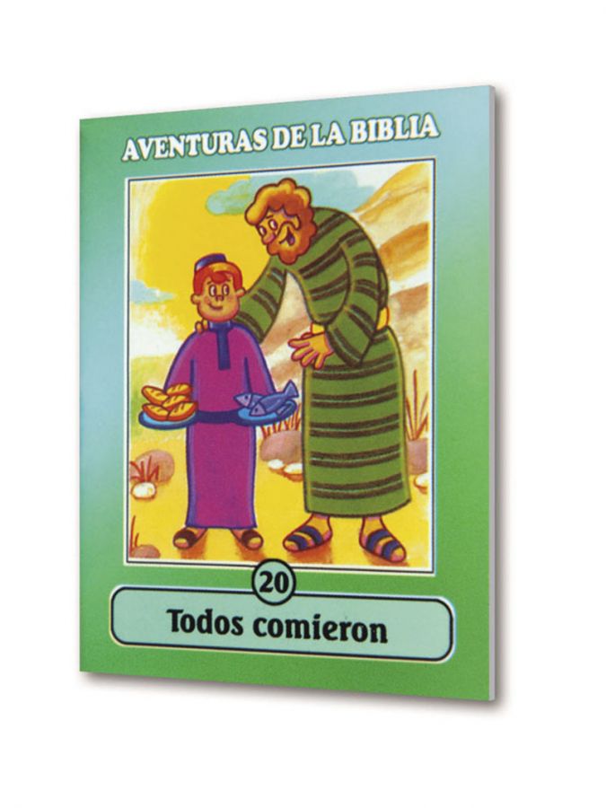 Libro mini Aventuras Bíblicas: Todos Comieron