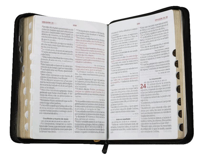 BIBLIA NEGRA CON CIERRE QR
