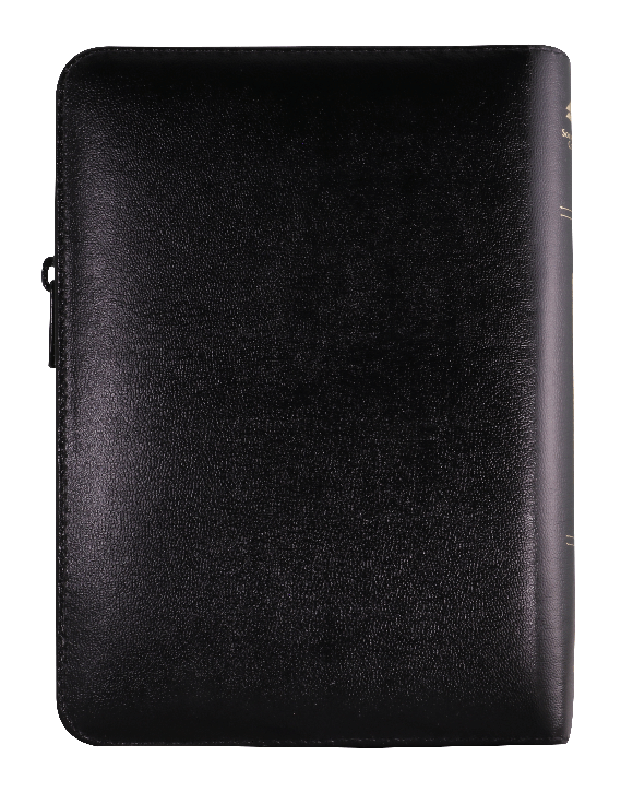 BIBLIA NEGRA CON CIERRE QR