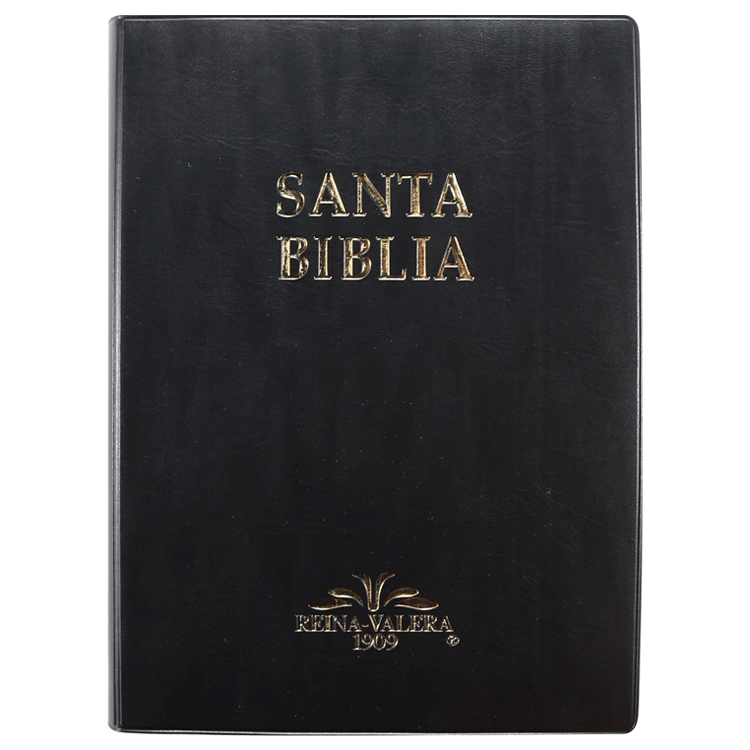 Biblia Grande Reina Valera 1909 Versión Antigua vinil Negro 🖤 [VR082LM]