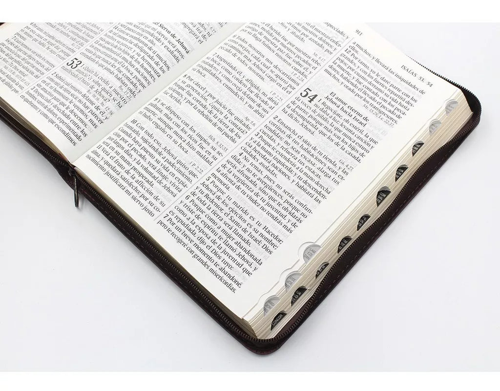 Biblia Letra Gigante Flexible Con Índice Cierre Vino-tinto