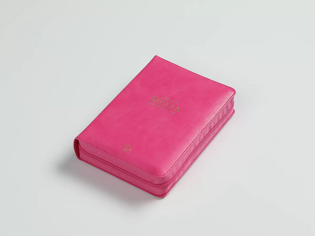 BIBLIA GRANDE ROSA FUCSIA 11 PTS