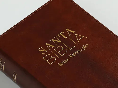 Biblia chica Reina Valera 1960 de bolsillo Imitación Piel cafe