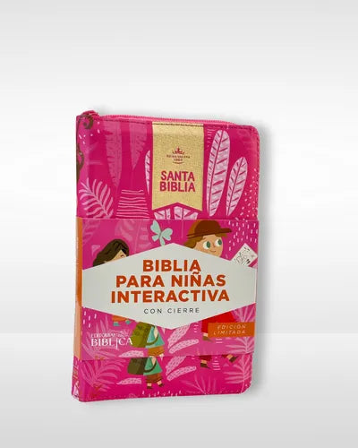 Biblia para niños Interactiva con cierre