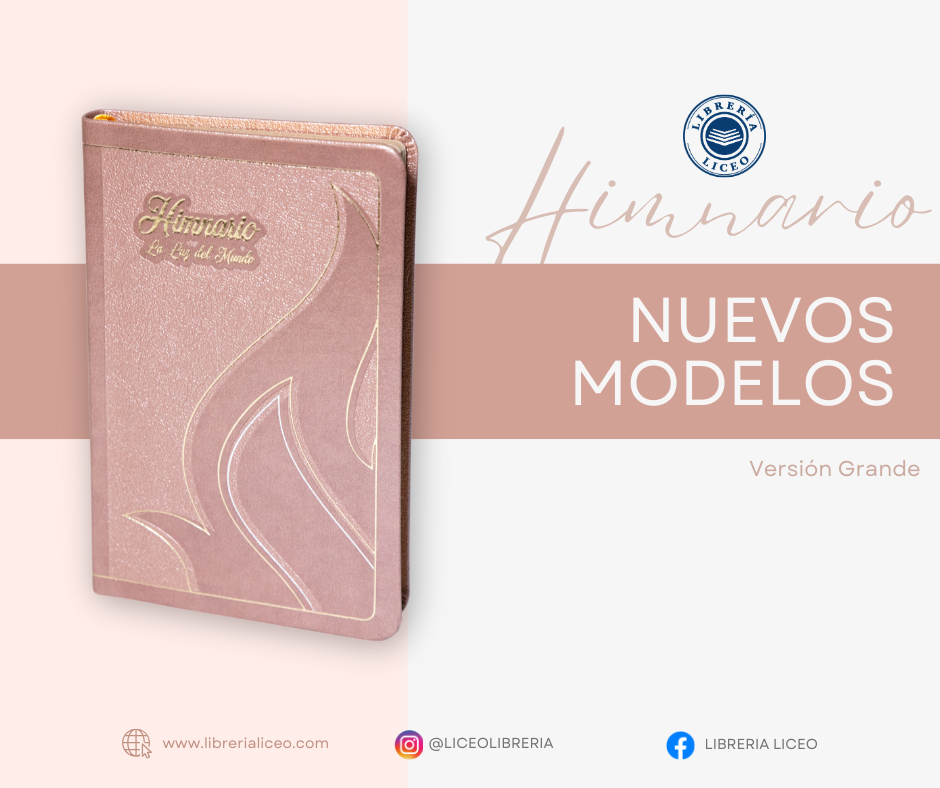 Himnario Grande Rosa Maquillaje Flama