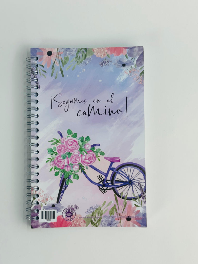 📘 Libreta de Espiral colección  LO MEJOR ESTÁ POR VENIR – Modelo Bicicleta 📘