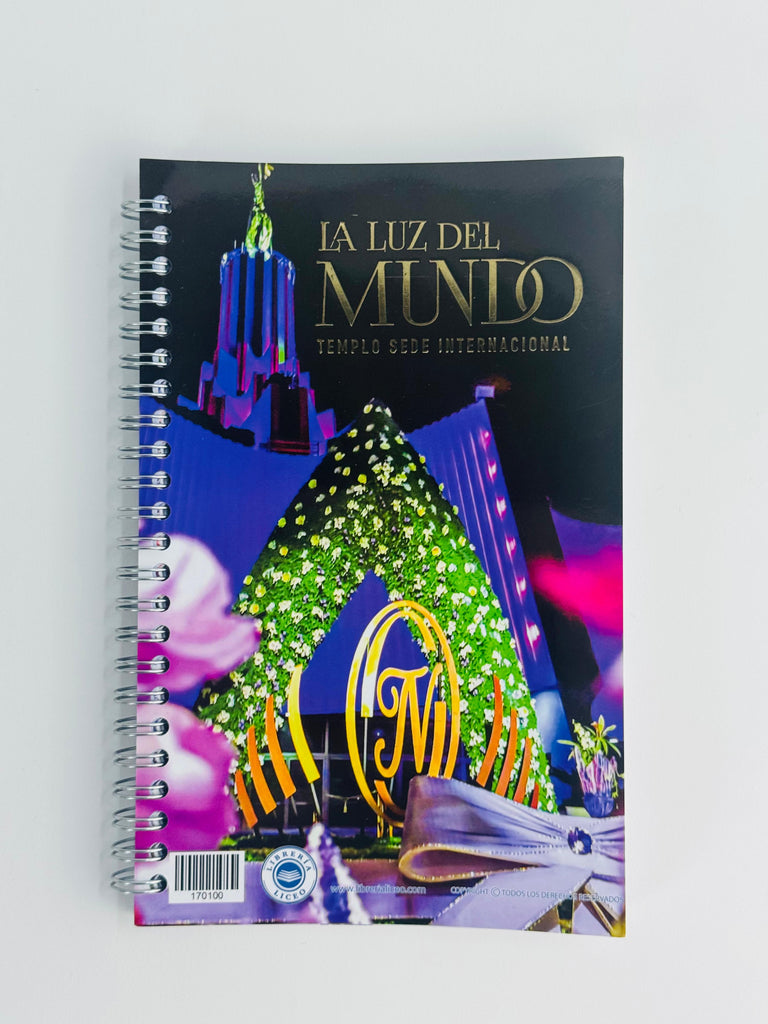 📘 Libreta de Espiral colección LO MEJOR ESTÁ POR VENIR – Modelo Templo Noche 📘