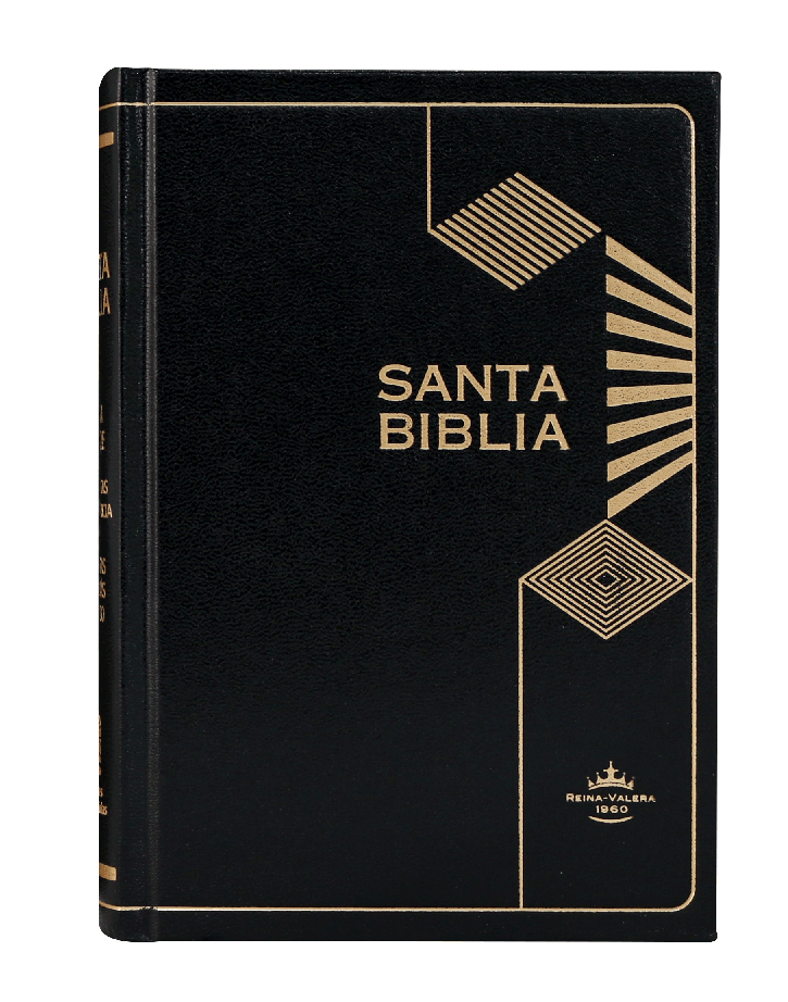 Biblia Reina Valera 1960 Mediana Letra Mediana Tapa Dura Negro [RVR043cLGPJRMDM