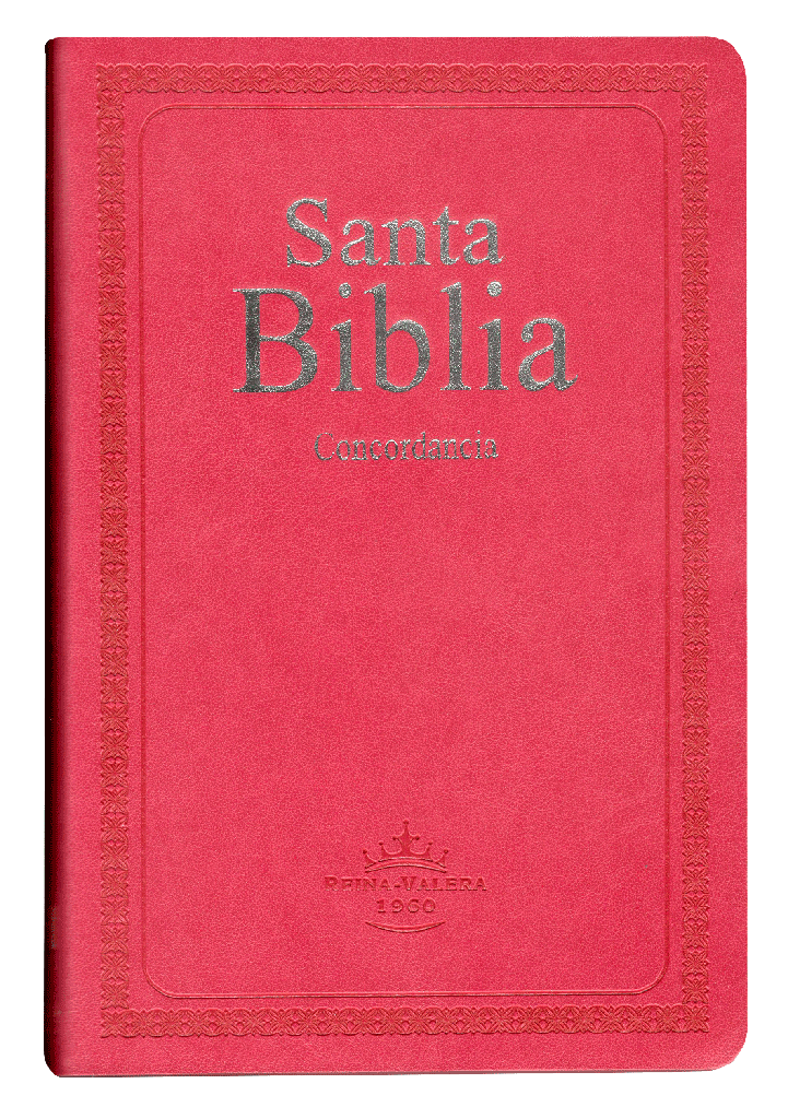 Biblia Mediana Letra Mediana Imitación Piel Rosa