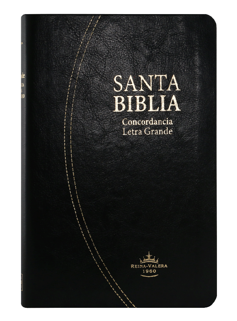 Biblia grande concordancia indice referencias palabras de Cristo en rojo negro