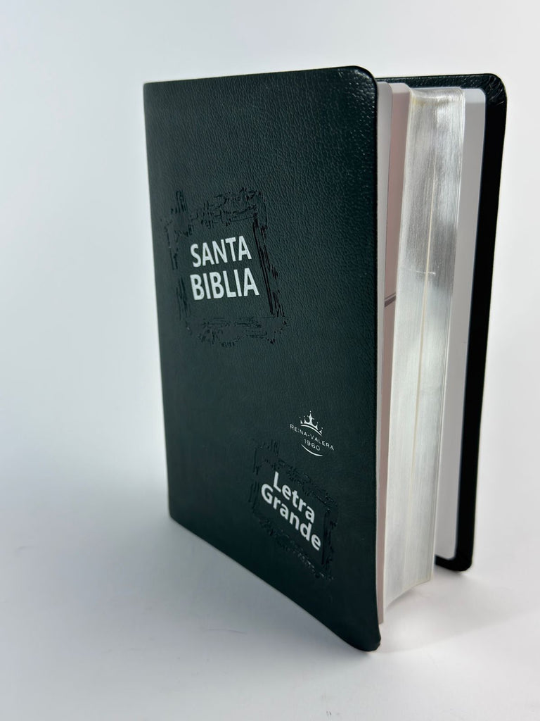 Biblia grande Concordancia amplia 323 páginas, referencias verde botella