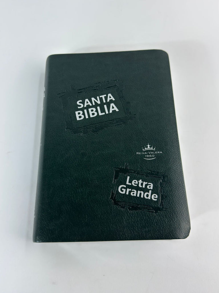 Biblia grande Concordancia amplia 323 páginas, referencias turquesa oscuro
