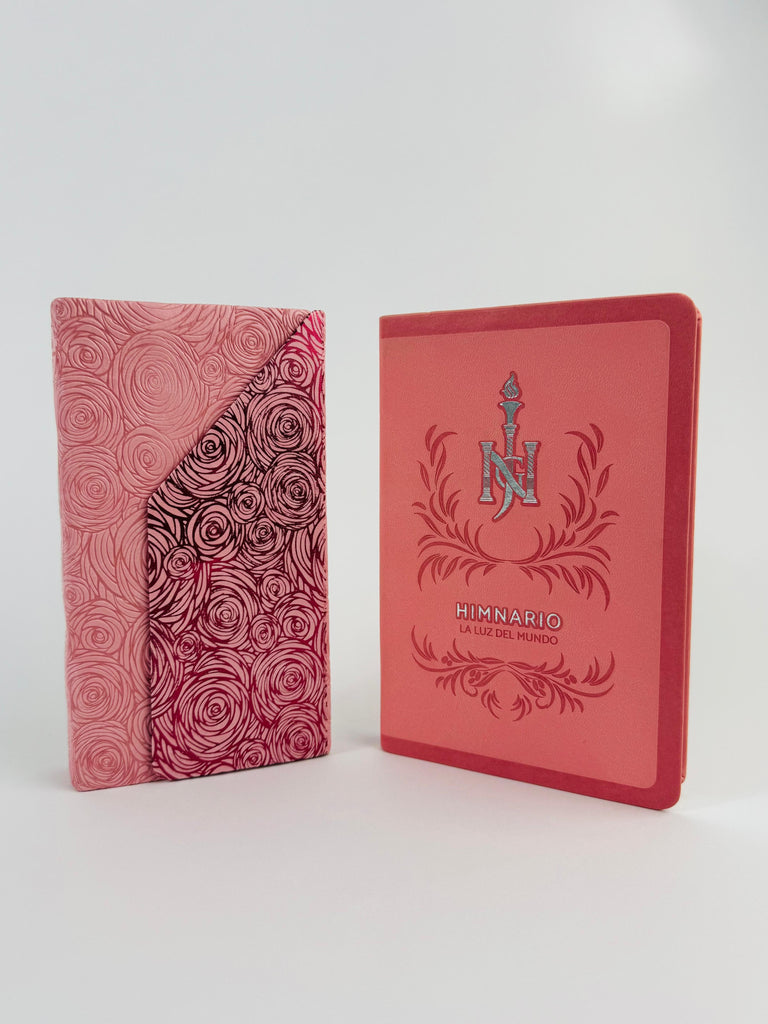 Biblia tipo cartera con solapa, rosa