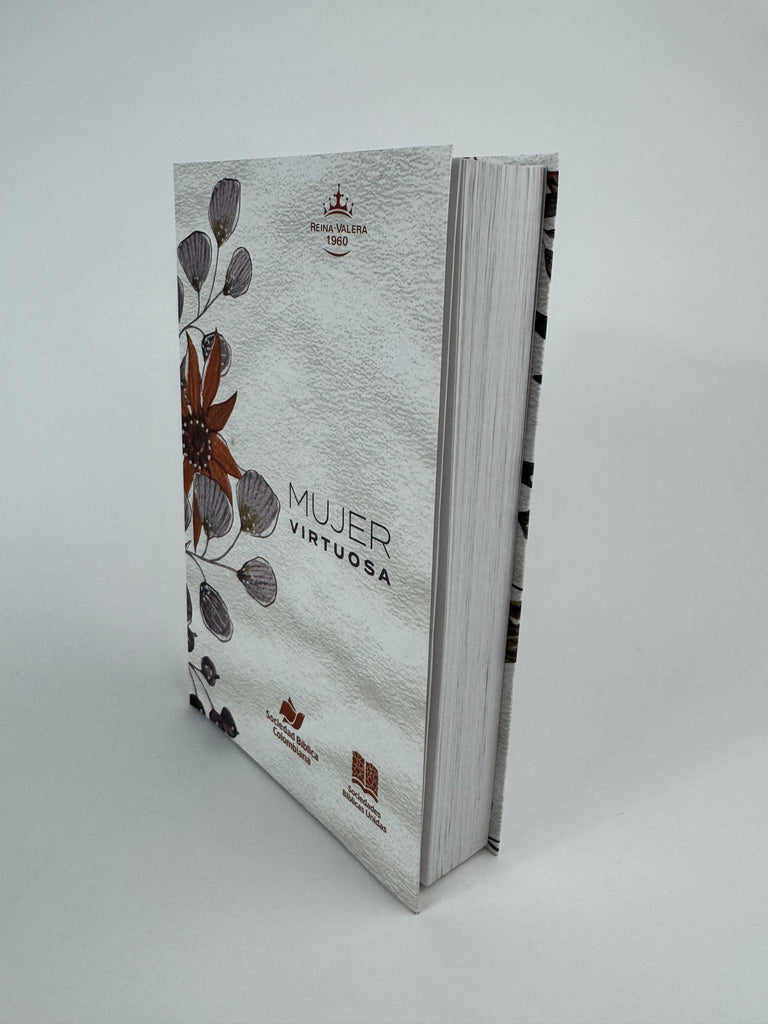 Biblia grande Mujer Virtuosa pasta de cartón