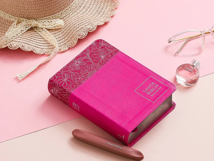 BIBLIA REINA VALERA 1960 COMPACTA ROSA MEDIANA