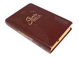 Biblia Reina Valera 1960 Mediana Letra Grande Imitación Piel Cafe