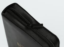 Biblia con Cierre Compacta Letra 11 puntos RV1960 imit piel negro