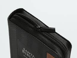 BIBLIA REINA VALERA 1960 CHICA COLOR NEGRO CON CAFE
