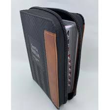 BIBLIA REINA VALERA 1960 CHICA COLOR NEGRO CON CAFE